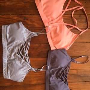 Set of Fabletics sports bras